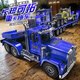 Remote control flatbed trailer electric truck trailer excavator children's car transportation boy toy remote control car 6 functions 63 cm remote control trailer original rechargeable battery