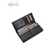 Shachi Herren Deerskin Wallet 2025 Neue Mode Multi-Card Coin Wallet-Führerscheinkartenpaket Integriertes Geschenk Brown