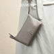 
Banpo decoration (bampo) small lucky bag bag, first layer cowhide hand bag 2025 new high-end light luxury women's mobile phone bag, loquat brown 727