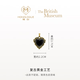 MONOLOGUE monologue British Museum Fine Gold Retro Gold Spade Heart Love Pendant Birthday Gift for Girlfriend Chinese Valentine's Day MR655 Large Edition - Spade Heart Pendant