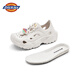 Dickies Girls 'Hole Chaussures 2025 Été Nouvelles sandales pour enfants pour garçons Anti-Kicking et Sandals Sandals BEIGE 252C50LXS60A 38 APPOSIBLE POUR LETTRE PET