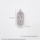 CHINA GOLD Platinum Pendant Vajra Solid Platinum Auspicious Ruyi Birthday Gift for Wife Approximately 9.47g