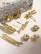 
Bright gold French brass cabinet door handle light luxury small angel cream windbreaker cabinet cabinet shoe cabinet drawer handle XZJ1283V gold