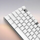 Logitech K845 Mechanische Tastatur Backbeleuchtung Kabeltastaturspiel E-Sporttastatur Tee Green und Rotachse Tastatur DIY Keycap Office-Spiel Tastatur und Maus-Set in voller Größe 104 Tastatur K845-Weiß Magic Wave Crystal Keycap Tee Shef