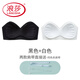 Langsha (Langsha) trägerloses Mutterschaftsfoto Invisible Unterwäsche für Schwangerschaftsbrust-Anti-S-Gurt-Unslip-Bra Schwarz+ ​​Hautfarbe ++ Blau S 80-100Jin [Jin ist 0,5 kg]