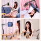 Feijinxin (FEIJINXIN) robotic arm, mobile phone holder, lying on the bed, watching TV and watching live broadcasts, bedside desktop for lazy people in dormitory, with Bluetooth remote control, dedicated for mobile phones, bold alloy