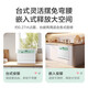 Haier dishwasher Commander Xiaocuang 6 sets of bench-mounted dual-purpose small household dishwasher, intelligent door opening, quick drying, high temperature + UV independent sterilization, integrated washing and disinfection, bench-mounted 6 sets of small dishwashers