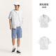 Camisa de manga corta Semir Camisa de vacaciones para hombres estampados para hombres Diseño de verano Top 101324104105