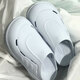 阿迪达斯 （adidas）包头拖鞋男鞋女鞋夏季新款波波凉鞋厚底凉拖鞋轻便休闲鞋运动鞋 JR9273浅蓝 39