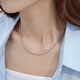 Lukfook Jewelry Platinum Necklace Abacus Beads Platinum 950 Clavicle Chain Price Approximately 16.62g