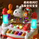 益之宝【新品】婴儿玩具6一12个月34早教1-2岁0男宝宝8六9七九八女孩7幼 16合1豪华版红+串珠手拍鼓粉-充电