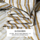 ROEYSHOUSE罗衣洋气翻领条纹衬衫2025夏季新款法式灯笼袖衬衣通勤上衣12110 条纹 XL