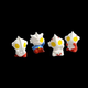 Ultraman kämpft gegen Monster, Mora niedlicher Cartoon -Desktop, Auto, kleine Ornamente, dekorative Puppen, heilendes Geschenk, konkaver Mann C [1 Paket], verspätete Aufkleber senden