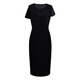 ROEYSHOUSE ROYSHOUSE Elegant Slim Dress Women's 2025 Summer New Design Sex Skirt 12003 Black M