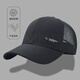 LSIAKT hat men's summer non-fading mesh breathable and fast drying sun protection baseball cap thin hard top baseball cap men's black (back net style) one size L (55-60cm)