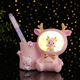 Cartoon Crown Rabbit Pen Downlight Office Desktop Dekoration Ornament Urlaub Geschenk 1049-12 Lollipop Sternhülle Sternlicht