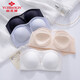 Yu Zhaolin Xiaoxiangfeng strapless underwear women's summer seamless tube top mesh non-slip sexy straps push-up bra black S