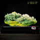 
Daxiuyu landscape ornaments high-end ornaments floor ornaments floor ornaments authentic jade hand-carved ornaments step by step 3899