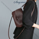 ANYSMIC Bags Women's Bags Luxury Brand Shoulder Crossbody Bags Women's 2025 New Fashion Versatile Genuine Leather Commuting Small Square Bag Women Brown