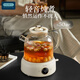 OIDIRE (Odd) all-glass health kettle, flower tea kettle, glue-free tea kettle, tea boiler, office constant temperature health kettle, kettle, electric kettle, stew, intelligent heat preservation, 1L ODI-HC03 flower tea health kettle, without filter