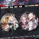Xuli Star Sun Ark um die öde Lappland XI Dead Mangkeel Xibaji Abzeichen Schüler Geschenke Mizuko Collection morgen Ark FF3527 58mm [Bright Film]