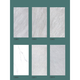 Carreaux de marbre Sanqihu 1200x600 carreaux de sol entier carreaux muraux brillants modernes simples grand panneau fond de mur jazz blanc 12806 600x1200