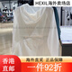 耐克（Nike）外套男装春季新款梭织连帽防风舒适透气休闲运动服夹 CZ9071-100白色 2XL 均码