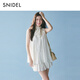 SNIDEL2025 early autumn new product sweet fairy sleeveless bow tie shirt skirt suit SWFO254012 flower pattern M (1)