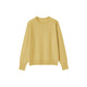 Suéter de cuello redondo lavable para mujeres de Muji para mujeres para suéter de punto de punto para mujeres durante 25 años en otoño nuevos productos para mujeres Ropa de mujer XL (165/92a)