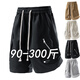NASA BASE SOMMER SOMMER MENSCHLASSEN Casual Hosen Herren-Sport-Shorts Sommer-Herrenhosen Lose Beachhosen Trendige mittelgroße Hosen Männer 1502 Hellgrau M (90-120jin [Jin gleich 0,5 kg])