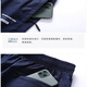 Isaac Paul pure cotton shorts men's loose five-quarter pants summer men's outer wear mid-trousers dad casual pants zipper pocket A9227 dark blue [pocket zipper] XL _135-155Jin [Jin equals 0.5 kg] about