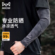 Catman Ice Sleeves Men's Sun Protection Sleeves Summer UV-Proof Ice Silk Outdoor Fishing Driving Cycling Loose Sleeves Men