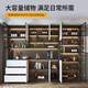 小木窝（XIAOMUWO）餐边柜高柜一体靠墙现代简约轻奢客厅餐厅家用茶水酒柜收纳储物柜 款式15280*40*220顺丰安装 双门