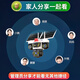 镭威视4g太阳能三摄像头终身免流量户室外无电网手机远程监控器家用360度无死角带板全景彩高清夜视追踪