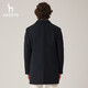 HAZZYS Men's Autumn Woolen Coat Commuting Wool Knitted Coat Men's ABSZH0ADH22