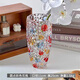 Mu Dingding hand-painted colored crystal glass art vase home living room decoration high-end birthday gift