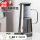 
Qilicai high-value anti-frying cold water kettle glass cold water kettle large capacity family living room water utensils boiling water single pot 1449ML transparent single pot