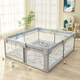 Baozhixuan Climbing Pad Baby Fence Children with Climbing Pad Guardrail Baby Living Room Game Home Indoor Paradise 1cm Climbing Pad + Fence (1.8*1.5m) + 60 Balls