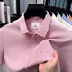 
Classic Car (LAOYECHE) high-end pure cotton short-sleeved shirt for middle-aged and elderly men's summer casual solid color real pocket fashion shirt professional top AN-15261 white L