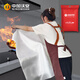 Zhongjia Woan Worsted Fiberglass Fire Blanket Kitchen Commercial Factory Gas Station Fire Blanket Not Easy to Pinch Fire Fighting Equipment 1*1m
