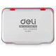 
Deli Square Quick Dry Ink Clear Imprint Red Second Dry Wholesale 1 Printing Platform - Red [Deli 9891]