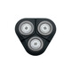 Pequeño pero bueno para Philips Razor Blade Blade Series1000S1010S1020S1050S1060 Accesorios de red SH30 3 Hoja + 3 NIPO NET