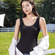 
White suspender vest for women with inner bottom shirt sleeveless outer wear summer slim sports underwear top White One size 90-150Jin [Jin equals 0.5 kg]