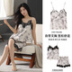 Palando Summer Damas Pajamás para suspender con almohadilla de pecho