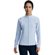 迪桑特（DESCENTE）WOMENSTRAINING系列logo修身针织运动夹克外套女款 LB-LIGHT BLUE S (160/80A)