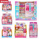 Couleur bleue Il yiyan rose rabbit cuisine réfrigérateur mini maquillage table gâteau simulation outil médical fille jouant des jouets de maison yy-17081