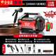 Delixi (Delixi) Delixi Pompe à eau de batterie au lithium Rechargeable Machine d'irrigation agricole Pompe à eau Automatique Arrosage Végétable Artefact 1098Af Booster huit cylindres Affichage électrique 10 mètres Booster Preventif