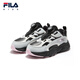FILA children's shoes running shoes 2025 winter new men's and women's sports shoes for middle-aged and older children Mars Northern Edition Black/Japanese Rock Gray-BG 37