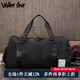 Walker Shop旅行包男士健身包干湿分离运动训练包手提短途行李包旅游包 黑色大号【长48*高26*厚24CM】