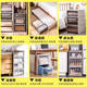 Yonghuan Storage Box Drawer Box Transparent Storage Box Layered Storage Box C3523 Depth 45*Width 35*High 23CM